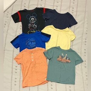 Boys 2T Assorted Graphic and Solid T-Shirts